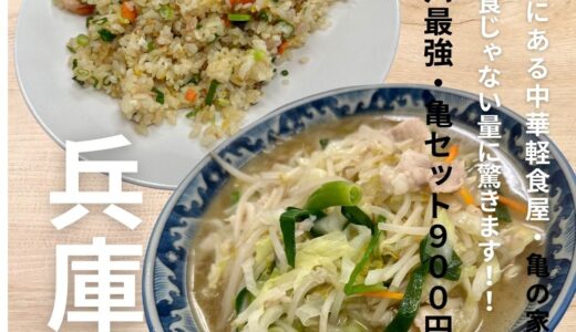 中華軽食”亀の家”全然軽食じゃなくむしろボリューム満点コスパ最高の中華屋さんでした。