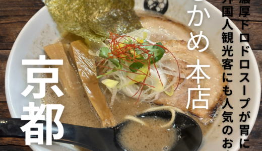 鶏豚魚介+白湯の濃厚スープが病みつきになる一杯！魚介醤油らーめん”つるかめ 本店”